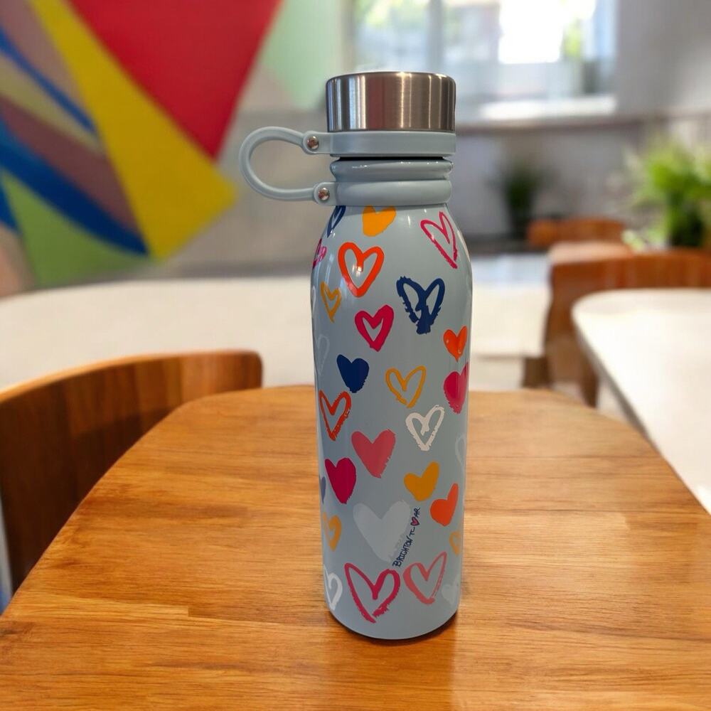 Brighton Color of Love Water Bottle. Metal Water Bottle. NEW